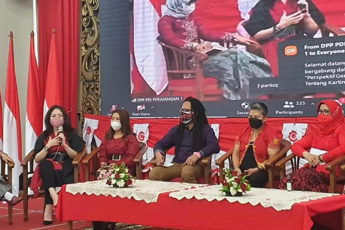 Politisi PDIP Agustina Hermanto.
