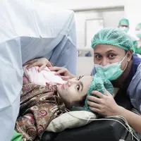 Melahirkan anak pertama, Mahalini dan Rizky Febian umumkan nama anak pertama. (Foto: Instagram/ Mahalini)