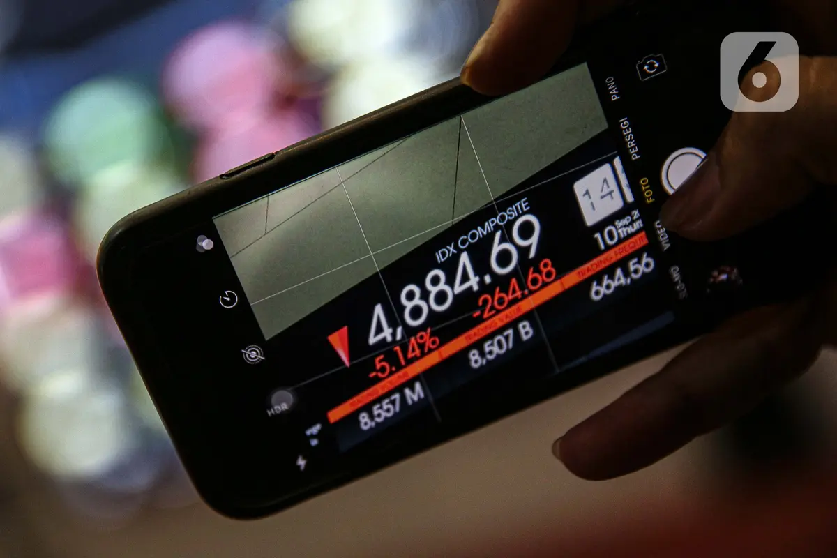 IHSG Merosot hingga Diberhentikan Sementara