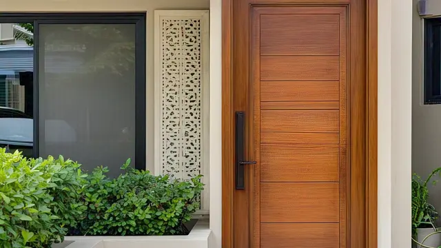 Model Pintu Rumah 1 Pintu