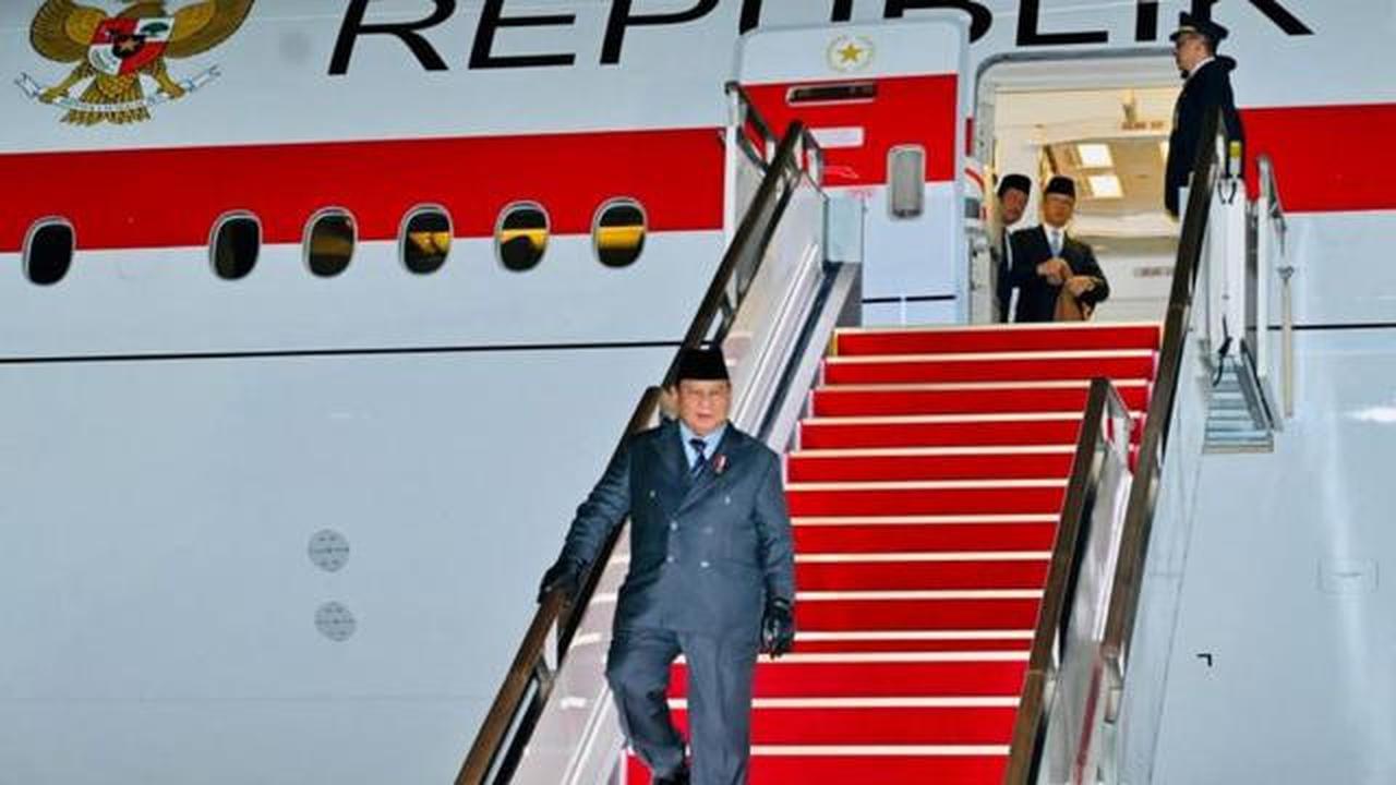 Prabowo Tiba di Seoul, Mulai Kunjungan Kenegaraan ke Korea Selatan