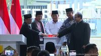 Presiden Prabowo Subianto meresmikan Terowongan Silaturahim Masjid Istiqlal-Gereja Katedral Jakarta. (Foto: Youtube Sekretariat Presiden)