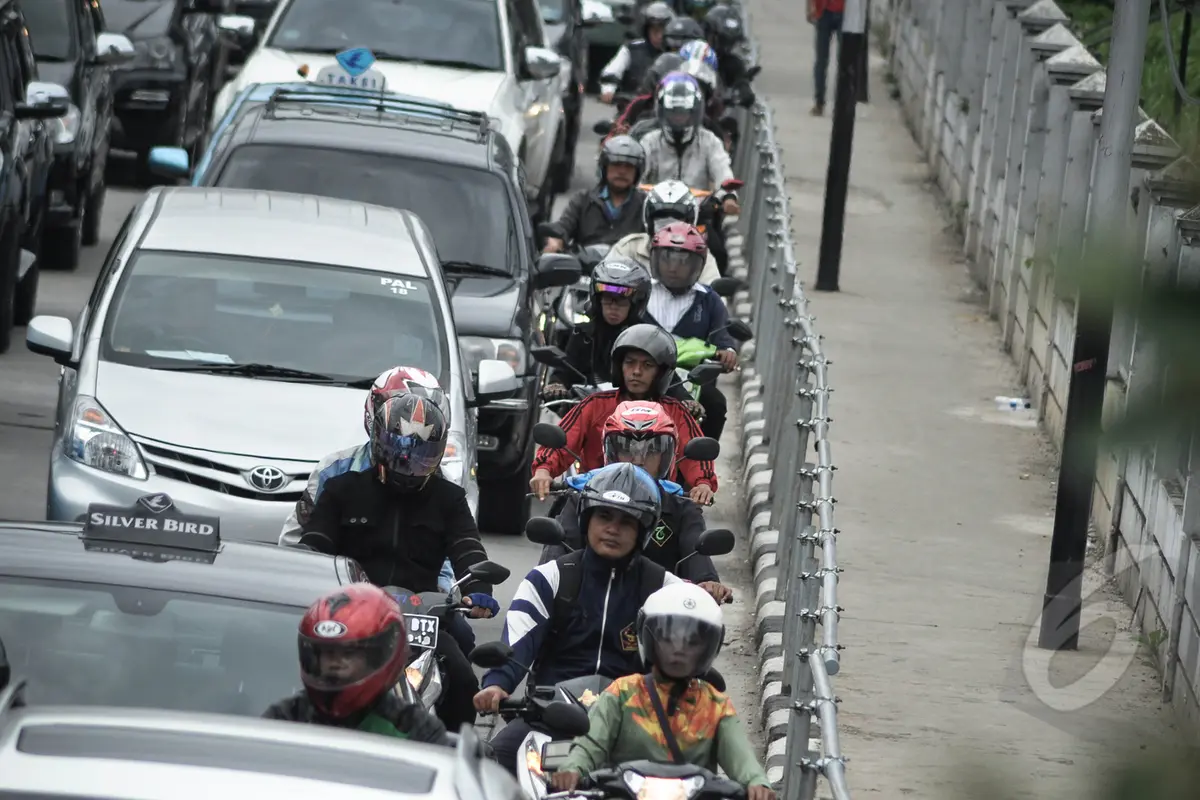 Area Larangan Sepeda Motor Melintas Diperluas Hingga Ratu Plaza