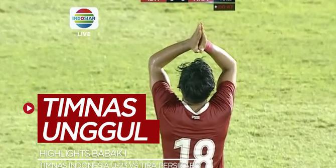 VIDEO: Highlights Babak I Timnas Indonesia Vs Tira Persikabo, Gol Indah Tercipta