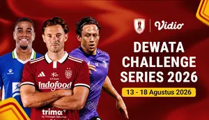 Dewata Challenge Series 2026: Adu Kekuatan Bali United, Persib, dan Sabah FC Hanya di Vidio