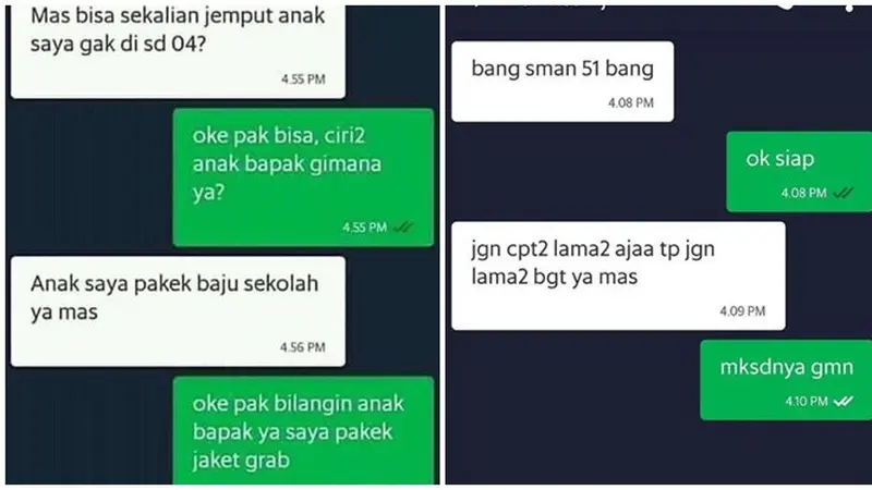 Obrolan Lucu Driver Ojek Online Jemput Anak Sekolah Ini Kocak Abis