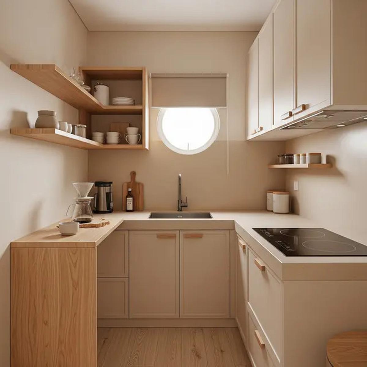 8 Inspirasi Dapur Kecil Ala Cafe Mini di Rumah Kontrakan Budget 20 Juta
