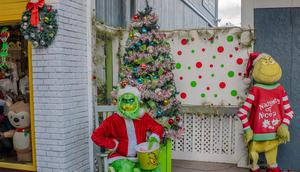 Grinch adalah makhluk berbulu hijau yang sering muncul dalam perayaan natal, paling dikenal dengan senyuman sinisnya dan sifatnya yang menyebalkan. (Dok. Unsplash/Michelle_Pitzel).