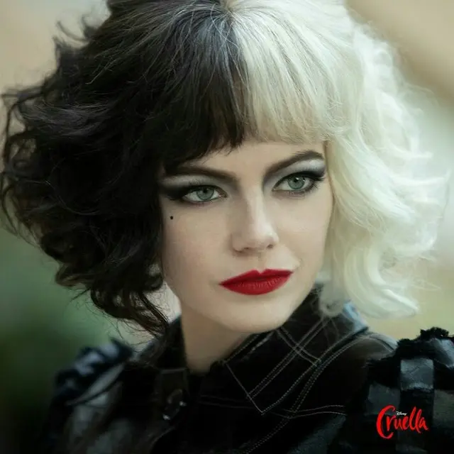 Berperan sebagai Cruella, Makeup Emma Stone Terinspirasi dari Gaya Punk Rock Tahun 70-an