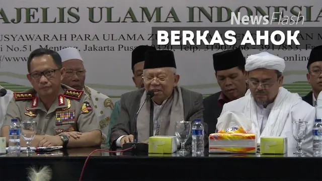 NEWS FLASH: Berkas Ahok P21, Ini Komentar Ketua MUI