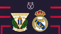 Copa del Rey - Leganes Vs Real Madrid (Bola.com/Adreanus Titus)
