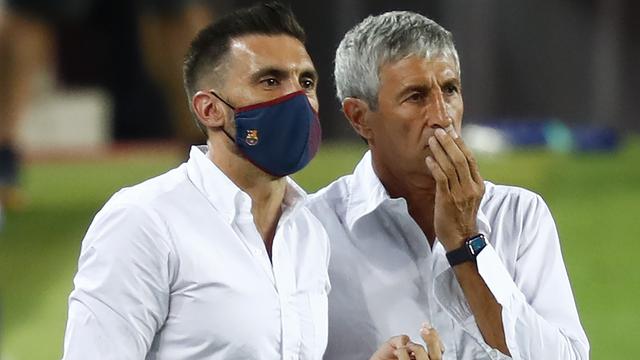 Quique Setien - Barcelona - Liga Champions