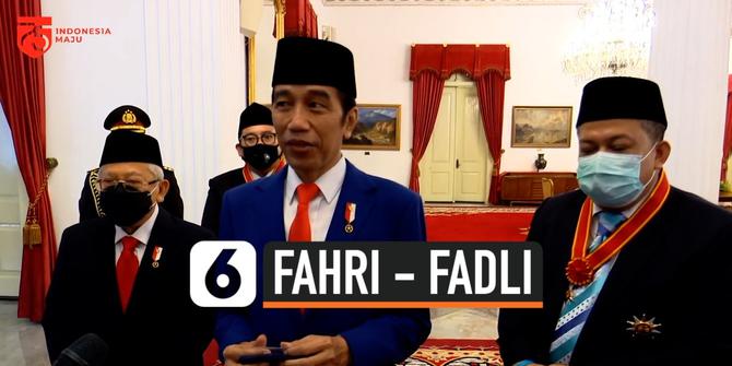 VIDEO: Fahri Hamzah dan Fadli Zon Dapat Penghargaan, Apa Kata Jokowi?