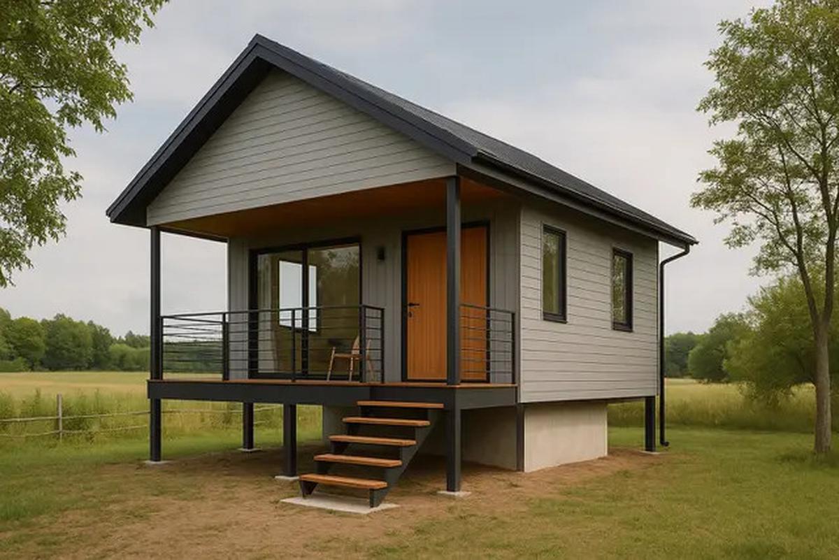 7 Inspirasi Desain Rumah Mungil Minimalis Modern di Pedesaan, Estetik dan Fungsional