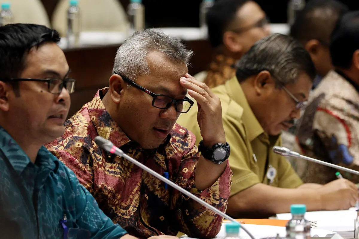 KPU Rapat dengan DPR Bahas Peraturan Pemilu 2019