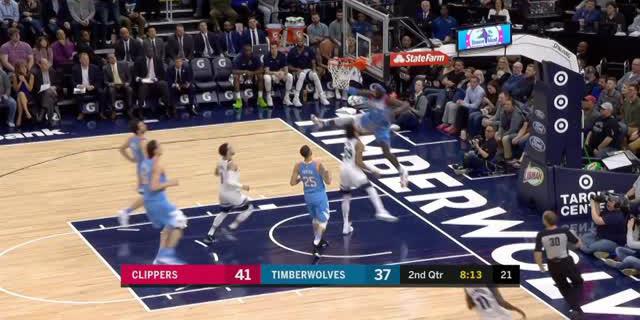 VIDEO : Cuplikan Pertandingan NBA, Timberwolves 123 vs Clippers 109