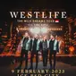 Konser Westlife The Wild Dreams Tour 2023 di ICE BSD City, Tangerang Selatan, pada 9 Februari 2023 yang digelar Warna Warni Entertainment dan Boart Indonesia.