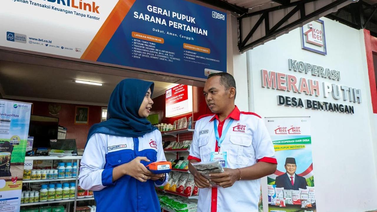 Agen BRILink Koperasi Desa/Kelurahan Merah Putih