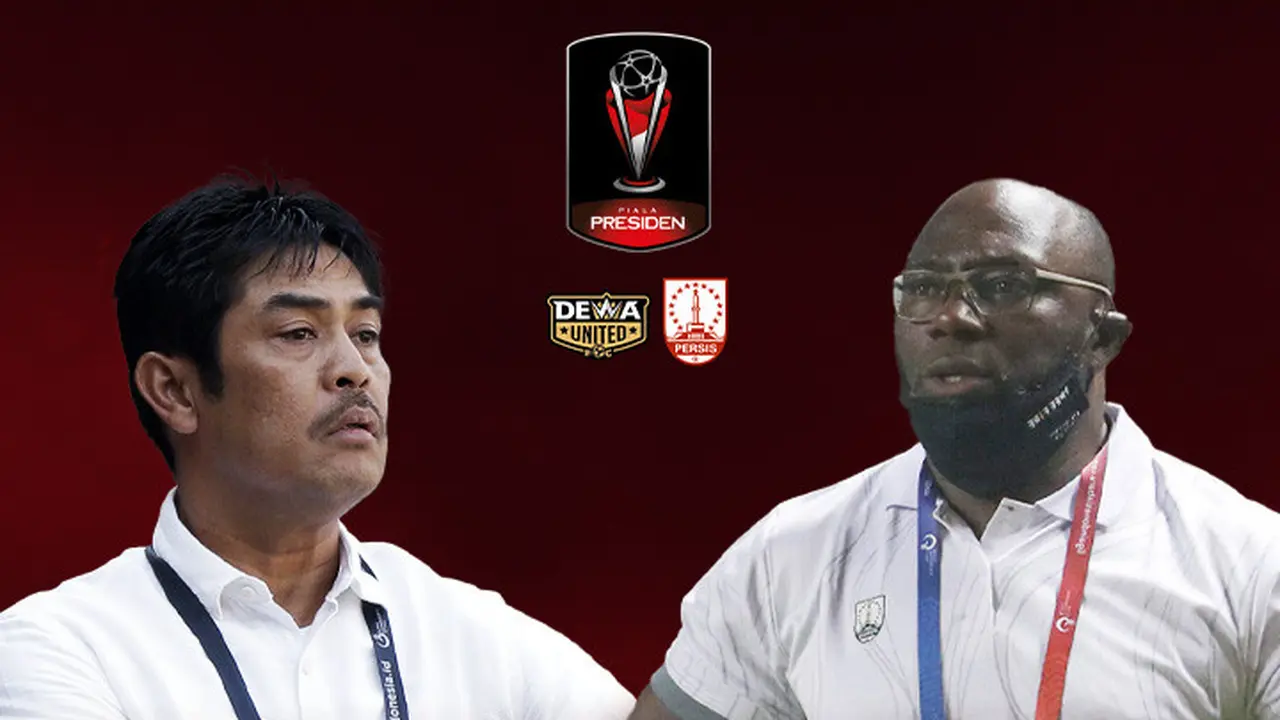 Piala Presiden 2022 - Duel Pelatih - Dewa United Vs Persis Solo