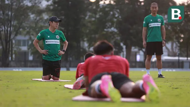 Foto: Timnas Indonesia U-23 Gelar Latihan Perdana untuk Piala AFF U-23, 6 Pemain Belum Bergabung