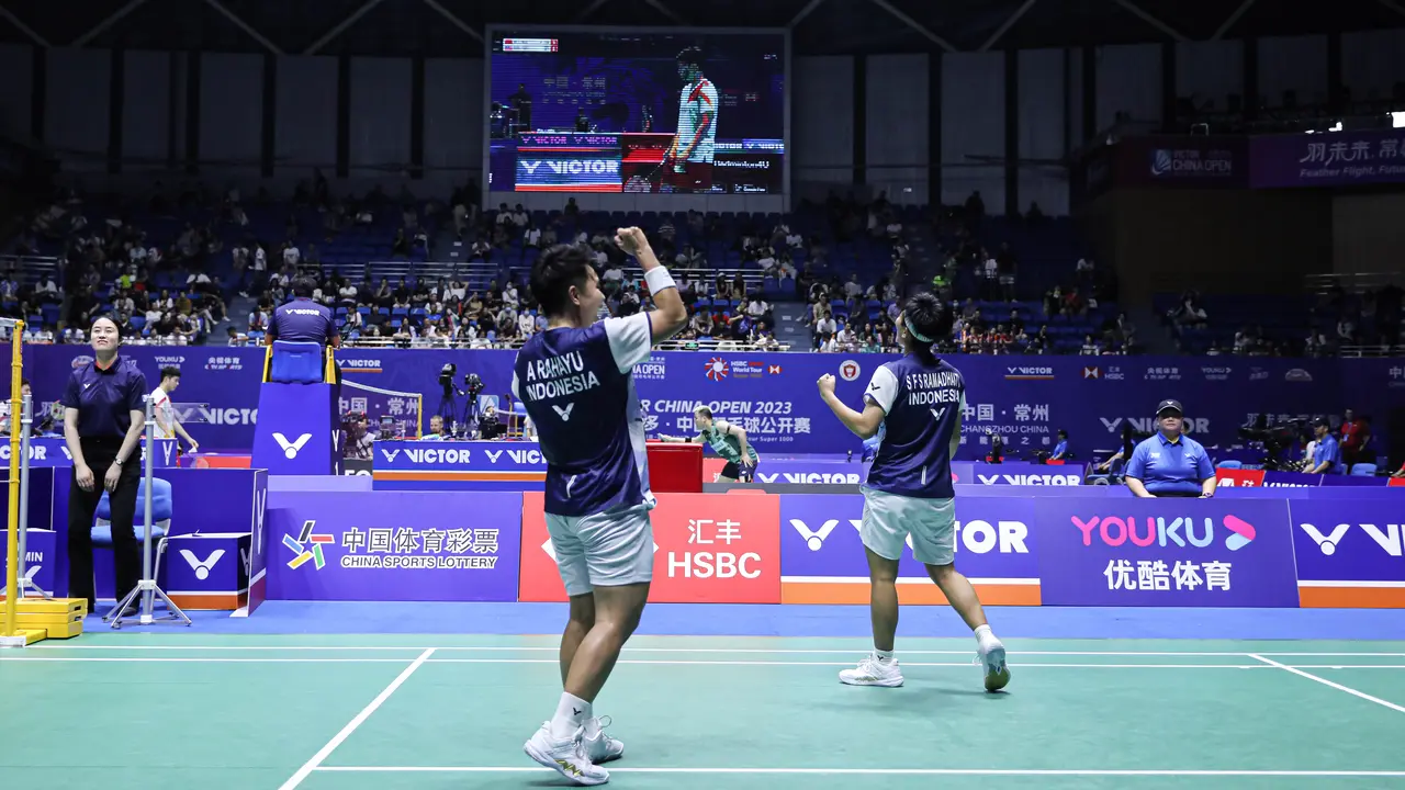 Apriyani Rahayu/Siti Fadia Silva Ramadhanti - China Open 2023 - Bulu Tangkis