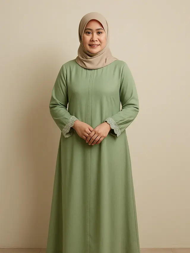 Warna Gamis yang Cocok untuk Wanita Usia 40 Tahun (Foto: ChatGPT)