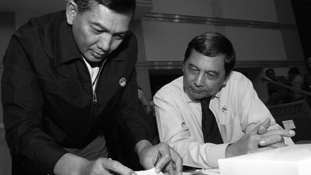 Sjafrie Zaman Bintang Tiga Bareng Menhan Juwono Era SBY, Wajah Mirip Dikira Kakak-Adik