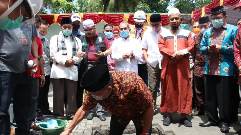 Salah satu kawasan yang bakal dijadikan wisata religi adalah menara Masjid Raya Ahmad Yani Manado, Sulut.