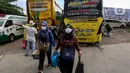 Hal itu dikarenakan Sekolah, perkuliahan dan perkantoran swasta juga masih ada yang libur. (Liputan6.com/Johan Tallo)