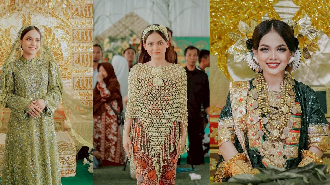 6 Gaya Putri Isnari DA di Momen Pengajian hingga Malam Mappacci Jelang Menikah dengan Anak Bos Batubara