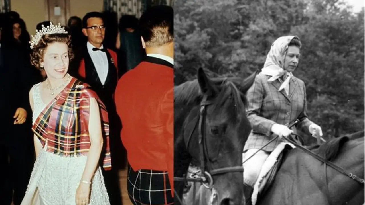 Ratu Elizabeth II dalam fesyen yang dikenang