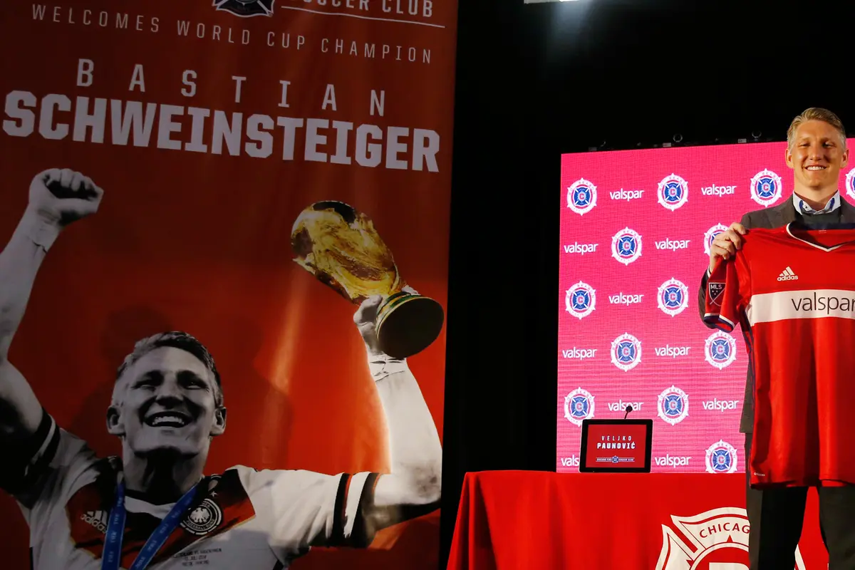 Schweinsteiger Resmi Berseragam MLS