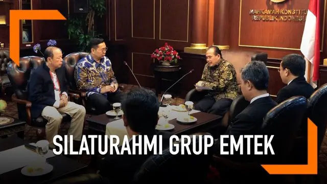 VIDEO: Silaturahmi Grup Emtek dengan Petinggi Mahkamah Konstitusi