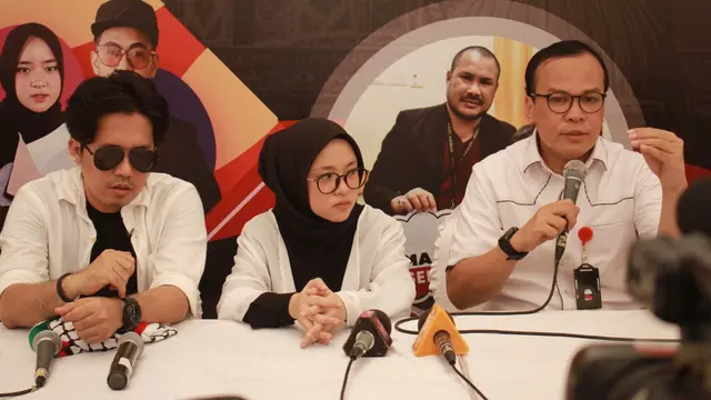 Nissa Sabyan di acara Konser Kemanusiaan sekaligus Ground Breaking Pembangunan Klinik THT di Palestina (ist)