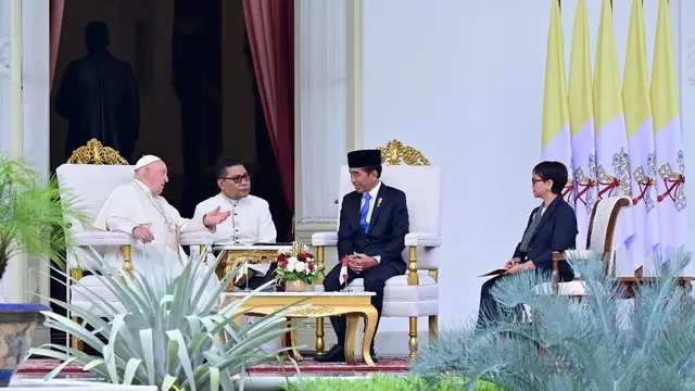 Paus Fransiskus dan Jokowi