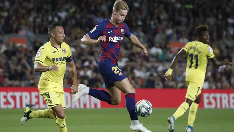 Barcelona Menang Tipis Atas Villarreal di Camp Nou