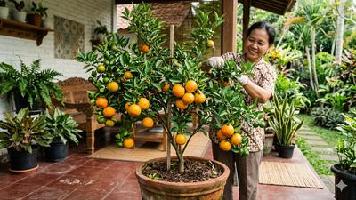 7 Cara Membuat Daun Jeruk Lebih Rimbun di Pot, Berikut Tips untuk Pemula