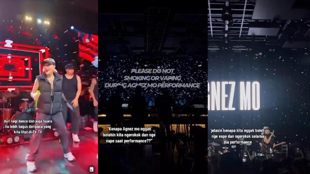 Penyanyi Agnez Mo Menjelasakan Alasan Membuat Larangan untuk Tidak Merokok atau Nge-Vape Selama Dia Tampil di Salah Satu Klub Malam yang Ada di Bandung (Tangkapan Layar TikTok: Nadya Astrella)