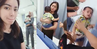 Jessica Iskandar membagikan kabar kondisi anak keduanya, Don Azaiah Jan Verhaag masuk rumah sakit. Anak Jessica pernikahannya dengan Vincent Verhaag itu mengidap limfadenitis. [Instagram/inijedar]
