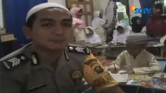 Brigadir Deni Arfan masih meluangkan waktunya untuk mengajar mengaji di tempat tinggalnya di Desa Sakaraya, Baturaja, Sumatera Selatan.