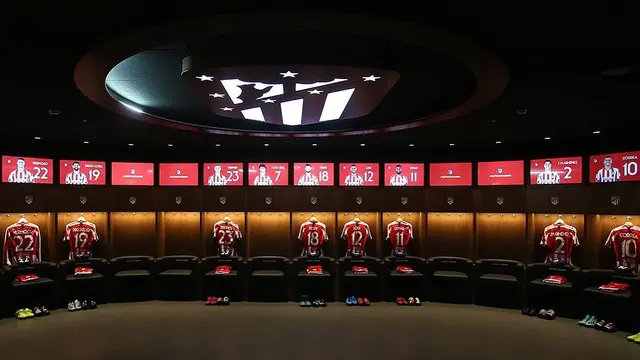 Ruang Ganti Stadion Wanda Metropolitano