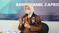 Menaker Ida saat mengunjungi BLK Banyuwangi, Jawa Timur, Jumat (2/4/2021).