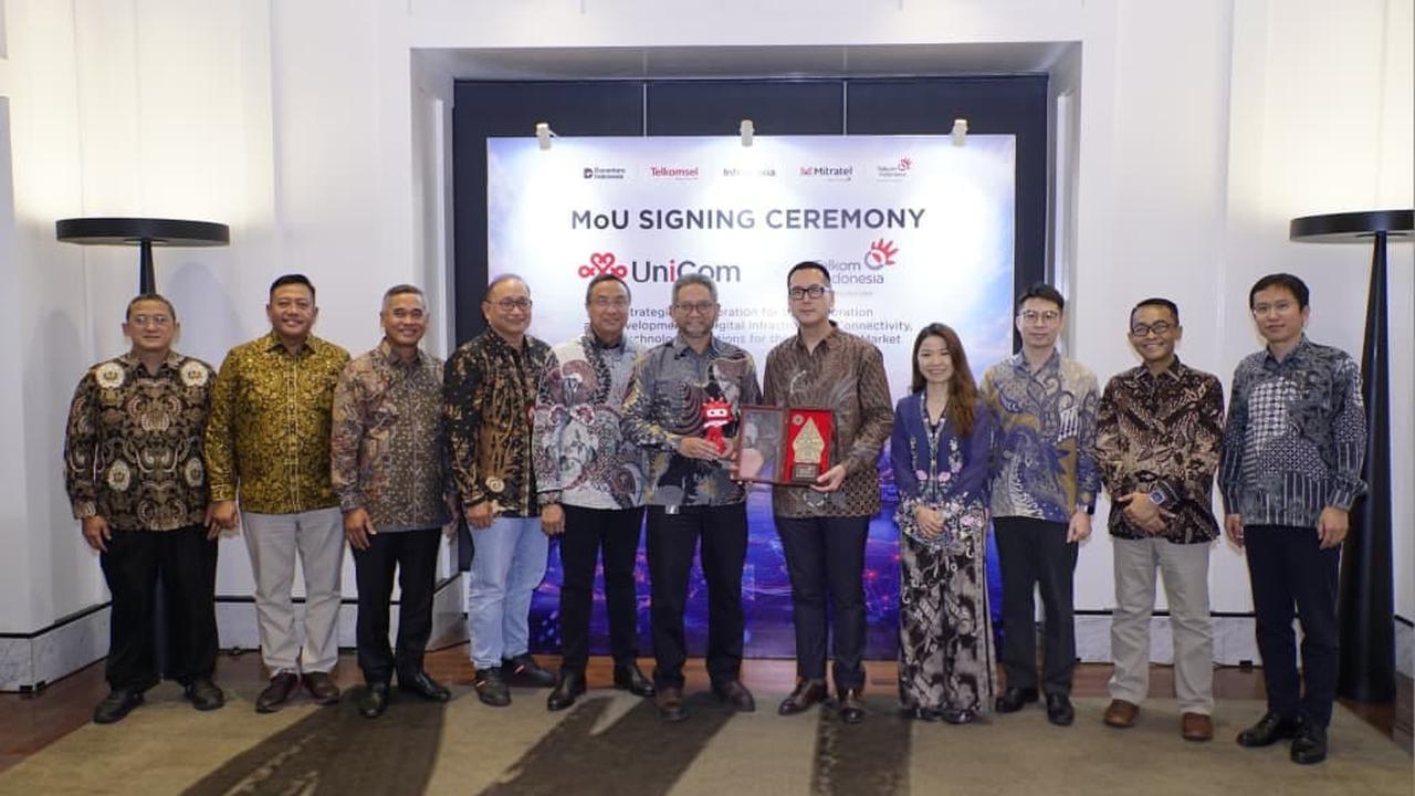Perkuat Ekosistem Digital Indonesia, TelkomGroup Jalin Kemitraan dengan China Unicom