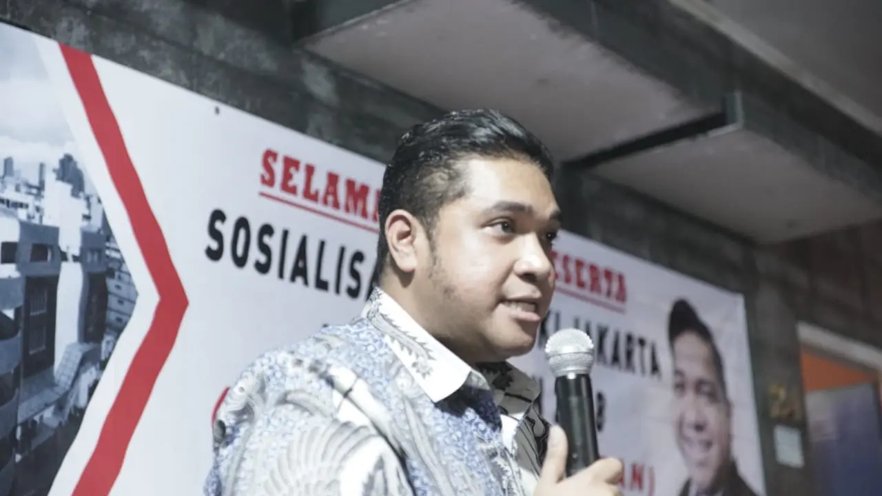Anggota Komisi D DPRD DKI Jakarta dari Fraksi PSI Justin Adrian