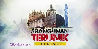 Bangunan ini megah dan unik, masing-masing dari bangunan ini mempunyai keunikan tersendiri. Seperti apa keunikannya? Yuk, Simak dan saksikan bintang.com rangkumkan untuk anda.