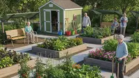 7 Cara Membuat Area Berkebun yang Ramah Lansia agar Tetap Produktif tanpa Harus Banyak Membungkuk