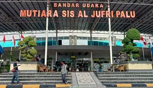 Kabut Asap dan Angin Kencang Ganggu Penerbangan di Palu, Batik Air Batal Terbang
