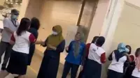 Tangkapan layar video di media sosial mengenai Gudang Garam.