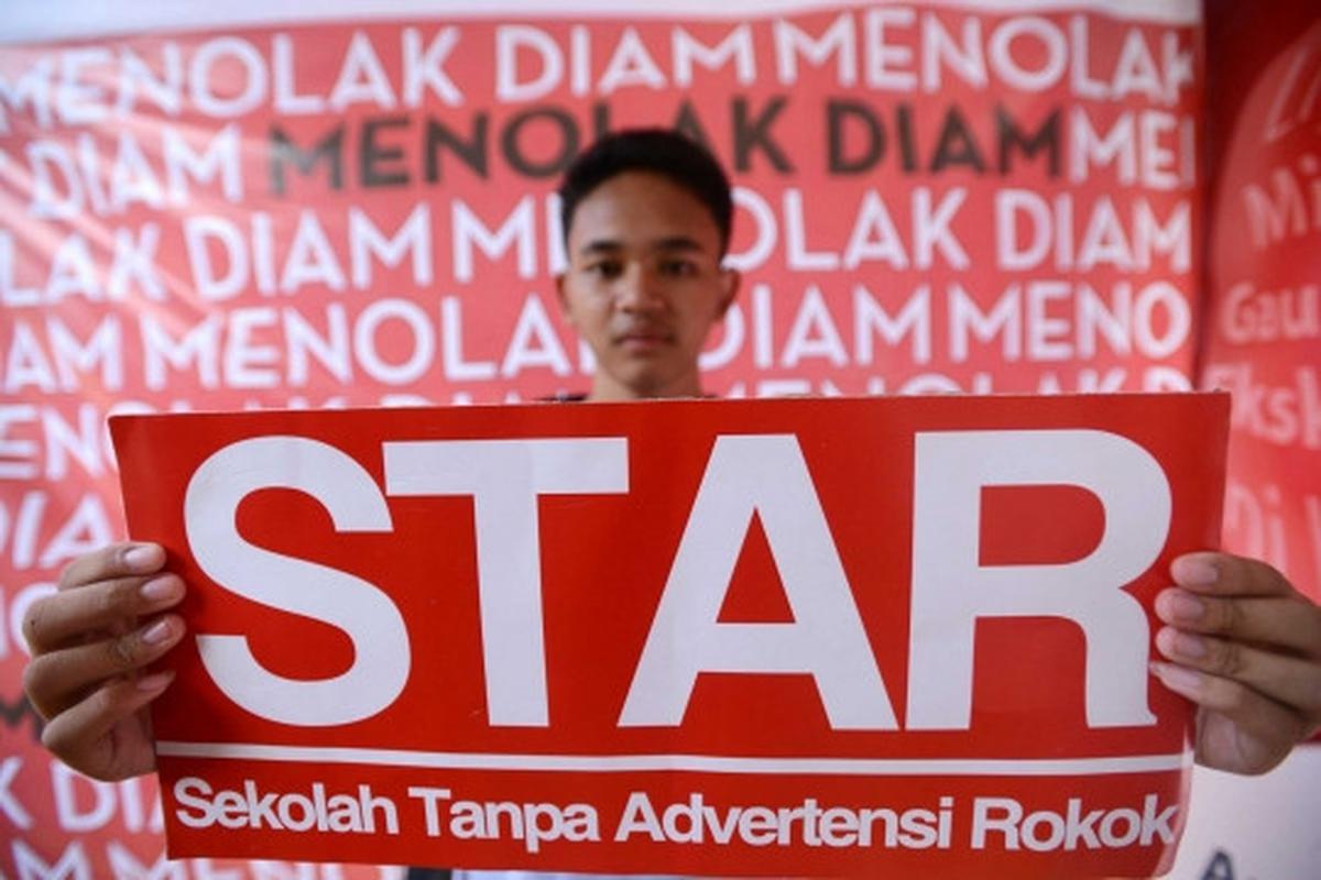 Siswa dan guru se-Jakarta-Bandung kampanyekan sekolah tanpa rokok