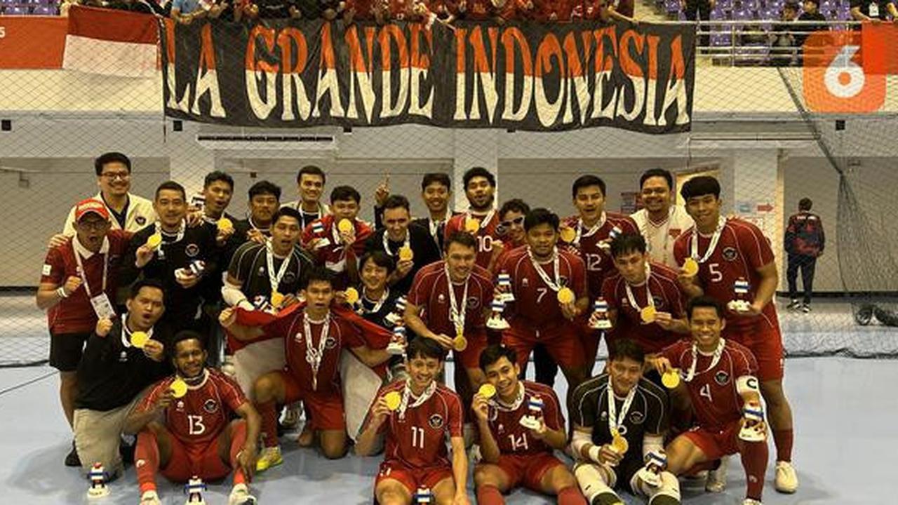 Timnas Futsal Sabet Medali Emas SEA Games 2025, Merayakannya Bersama La Grande Indonesia!